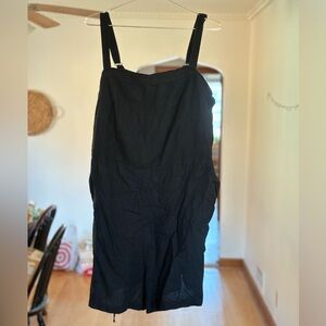 Old Navy Black Sleeveless Romper
